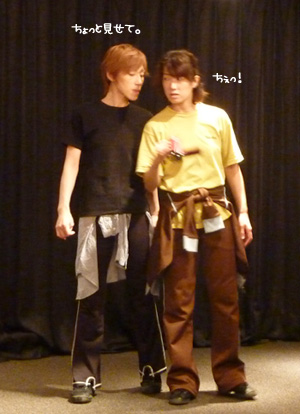 一生懸命お稽古中！