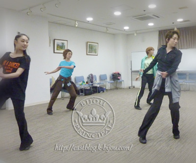 真珠物語稽古2日目