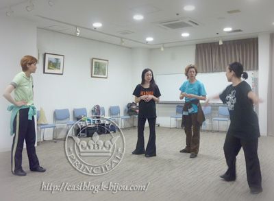 真珠物語稽古2日目