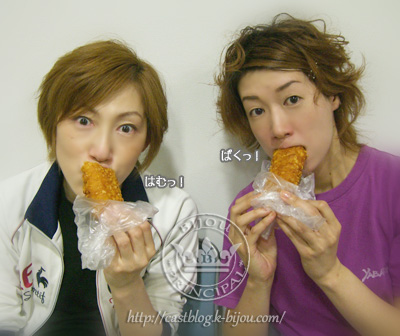 食べてばかりではありません…