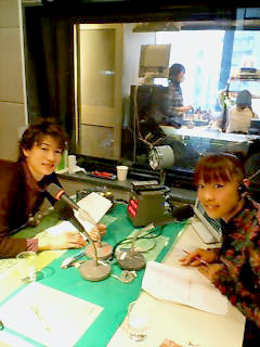 ラジオ収録中☆