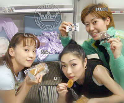 食べてばかりではありません…