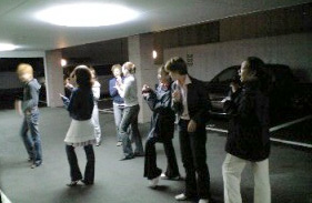 駐車場…((+_+))！